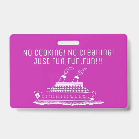 おもしろいの遊航船の小屋のStateroomの主ホールダー バッジ (正面)