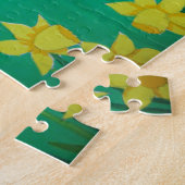 おもしろいの風光明媚なイラストレーションかわいい羊 ジグソーパズル (側面)