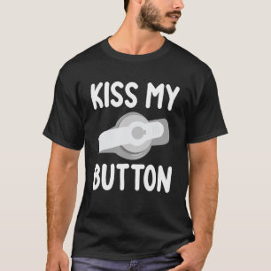 おもしろいの食べ物を与えチューブ認識度キスマイボタン Tシャツ