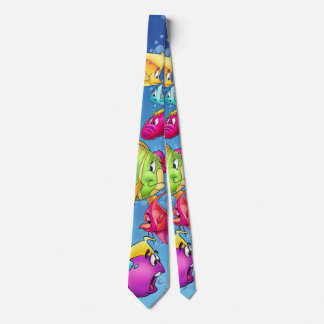 おもしろいの魚の漫画のタイ ネクタイ
