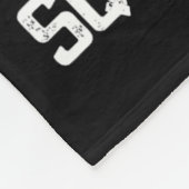 おもしろいの鳴き声のクリスマスリスのクリスマス フリースブランケット (角)