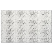 おもしろいの黒い蟻の虫のプリントの生地 ファブリック (ファットクウォーター)