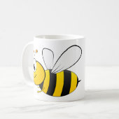 おもしろいの《昆虫》マルハナバチのマグ コーヒーマグカップ (正面左)