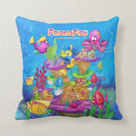 おもしろいのFriendFishの枕 クッション