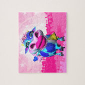 おもしろいのKissy Mooのパズル ジグソーパズル (縦)