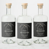 おもしろいのMoonshineラベル(ボトル) リキュールボトルラベル (ボトル)