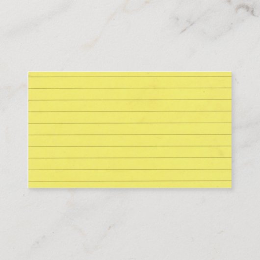 おもしろいのnotepaperの鉛筆Trompe - l ' oeil 名刺 (裏面)