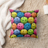 おもしろいのPickleballの枕 クッション (ブランケット)