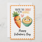 おもしろいはあなたは私のフムスのバレンタインデーに シーズンカード (正面)