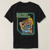 おもしろいはおもしろいAシャツを着おもしろいた Tシャツ (デザイン正面)