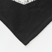 おもしろいはしご秋ギフト壊れた骨手が良く得る フリースブランケット (角)