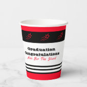 おもしろいはっきりしたとインスパイアの装飾 紙コップ (裏面)