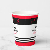 おもしろいはっきりしたとインスパイアの装飾 紙コップ (右)