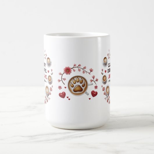 おもしろいはっきりした猫好き引用文カップ コーヒーマグカップ (中央)