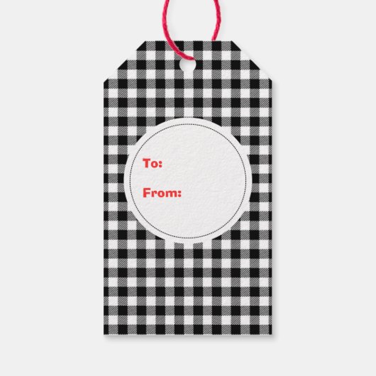 おもしろいはっきりした雪だるまメリークリスマス素朴カントリー ギフトタグ (裏面)