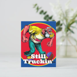 おもしろいはまだトラック ポストカード