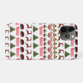 おもしろいはクリスマス・タイム・パターン Case-Mate iPhoneケース (裏面(横))