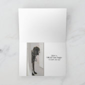 おもしろいはグレートデーン犬のDogter健康な(医者)のユーモアを得ます カード (内部)