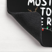 おもしろいはトナカイを愛撫する可能性が最も高い マウスパッド (コーナー)