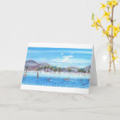 おもしろいはミッションベイ カード (黄色い花)