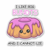 おもしろいは大物が好きで嘘をつけない シール (正面)