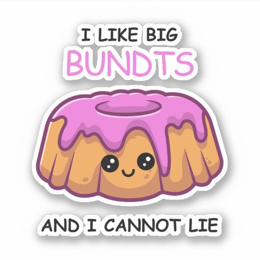 おもしろいは大物が好きで嘘をつけない シール (正面)