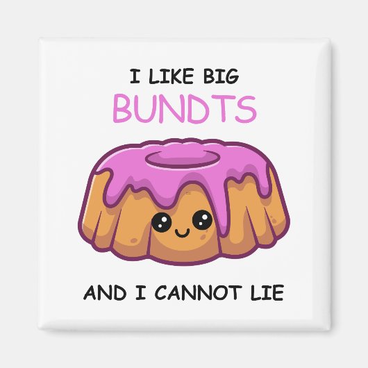 おもしろいは大物が好きで嘘をつけない マグネット (正面)