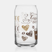 おもしろいは常にコーヒーの時間がある ガラス缶 (裏面)