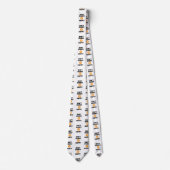 おもしろいは心配しないB(ITCOIN)幸せなビットコイン ネクタイ (正面)