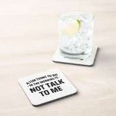 おもしろいは朝話しかけない コースター (右側)