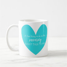 おもしろいは朝話しかけない