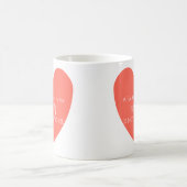 おもしろいは朝話しかけない コーヒーマグカップ (中央)