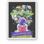 おもしろいは無毒である シール (正面)