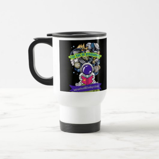 おもしろいは無毒である トラベルマグ (左)