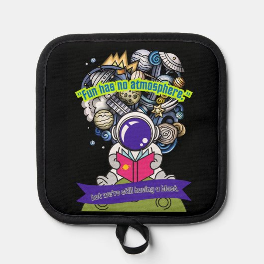 おもしろいは無毒である 鍋敷き (正面)