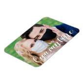 おもしろいは私の検疫2021写真とバレンタイン マグネット (左側)