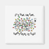 おもしろいは私の素晴らしすべて素晴らしを照らす マグネット (正面)