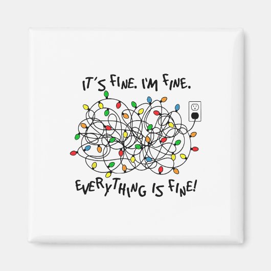 おもしろいは私の素晴らしすべて素晴らしを照らす マグネット (正面)