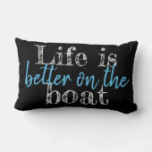 おもしろいは船の方が好い | ランバークッション (裏面)