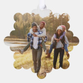 おもしろいは非常に陽気なクリスマス小妖精や小人家族の休日 オーナメントカード (裏面)