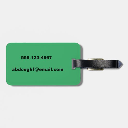 おもしろいは？  ラゲッジタグ (裏面横)