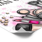 おもしろいは、醜い自己皮肉なメイクよりも遅い ポスター (角)