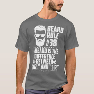 おもしろいひげルークラシックルTシャツ Tシャツ