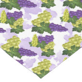 おもしろいぶどう果柄キッチンテーブルランナー ショートテーブルランナー (コーナー)