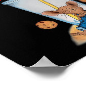 おもしろいもし与えCookieのコスメ誕生日 ポスター (角)