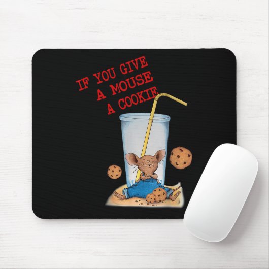 おもしろいもし与えCookieのコスメ誕生日 マウスパッド (マウス)