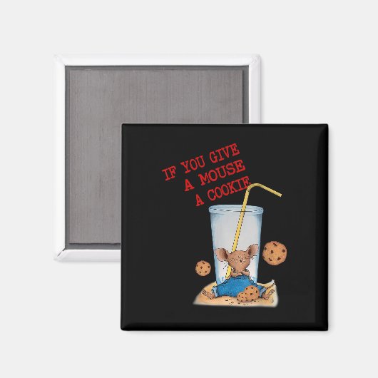 おもしろいもし与えCookieのコスメ誕生日 マグネット (正面/裏面)