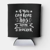 おもしろいもし先生は読こ感謝していの先生 缶クーラー (正面)