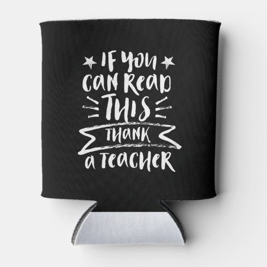 おもしろいもし先生は読こ感謝していの先生 缶クーラー (正面)