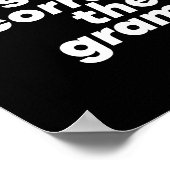 おもしろいもし引数を失う文法修正開始 ポスター (角)